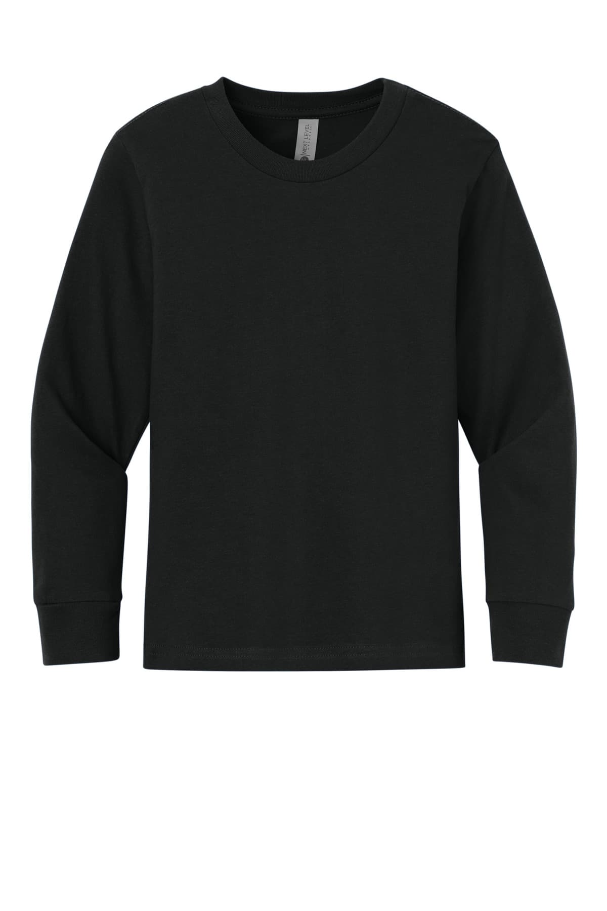 Next Level Apparel Youth Cotton Long Sleeve Tee
